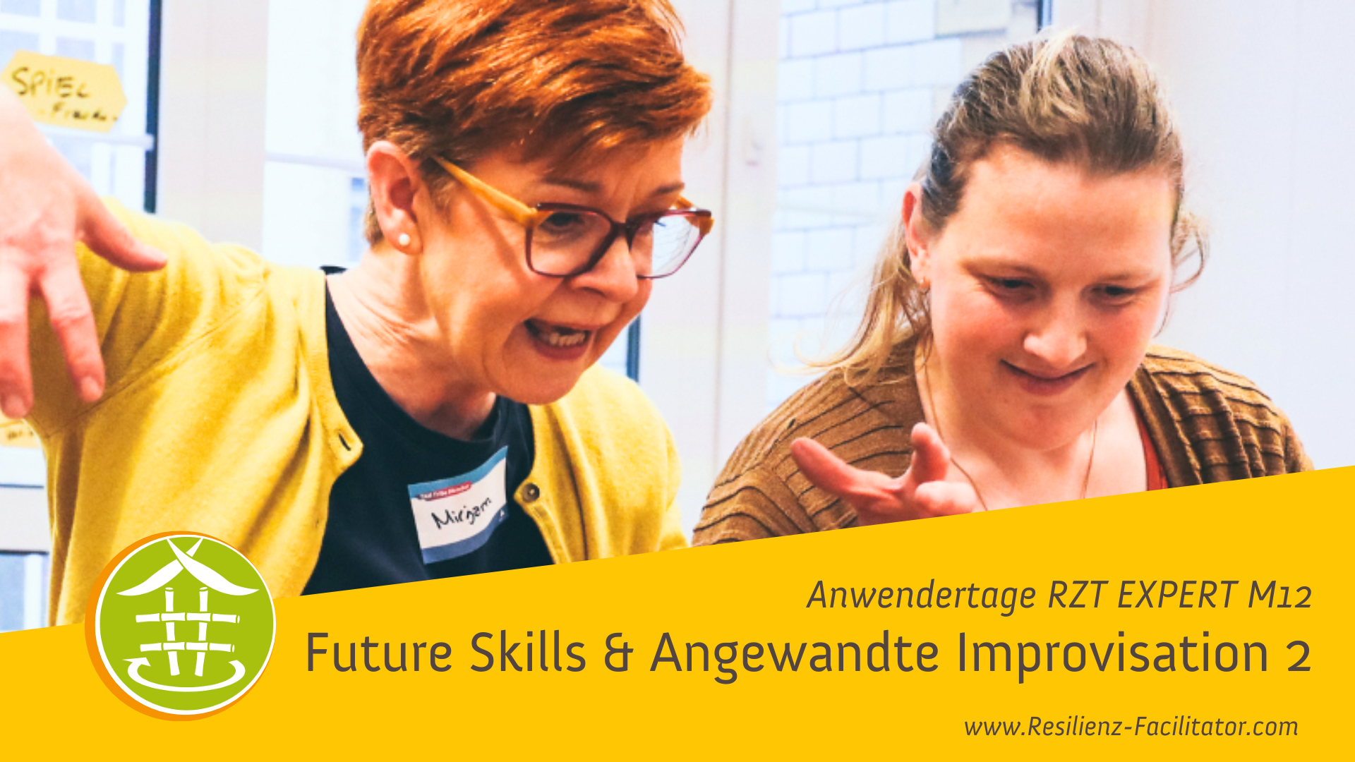 RZT Anwendertage M12: Resilienz, Future Skills & Angewandte Improvisation